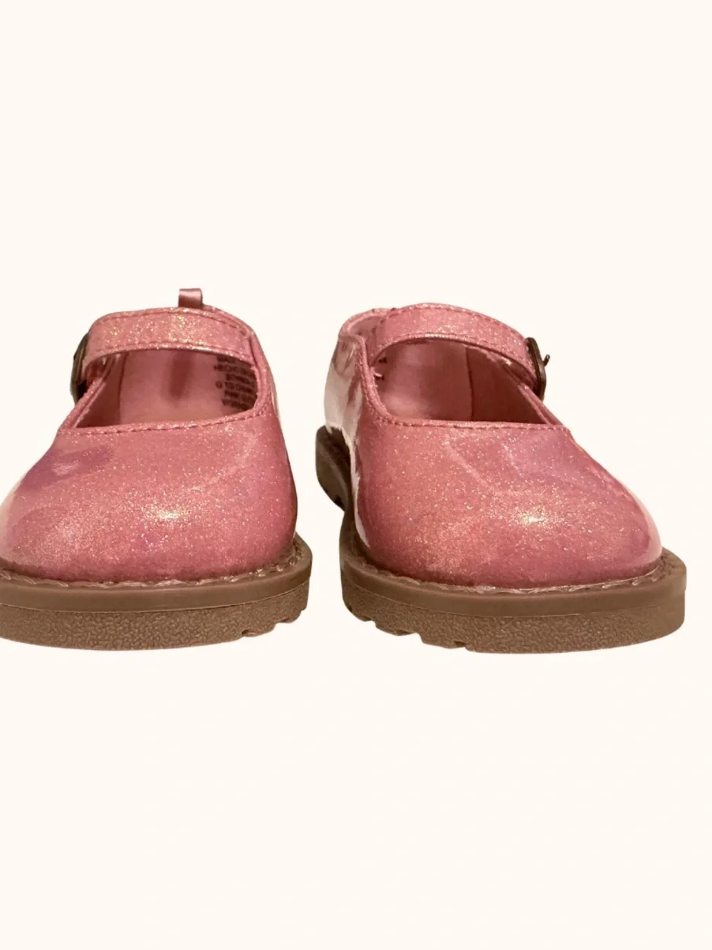 Old Navy Shimmery Pink Mary Jane Kids Shoes